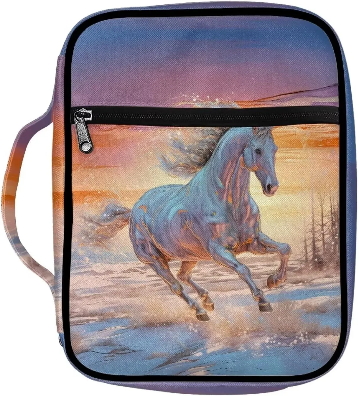 Mumeson Bible Bag Bible Covers Carrying Book Case Portable Church Bag Tote Bag