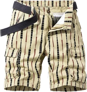 Muscularfit Mens Shorts 9 Inch Inseam Causal Cargo Shorts Lightweight Multi Pockets Tooling Shorts Outdoor Sport Beach Shorts