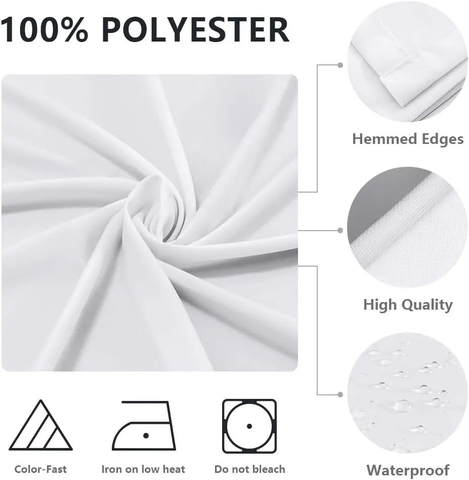 Nature Round Fitted Tablecloth with Elastic Edge,Dramatic Sunset Sky Clouds on Lake Print Polyester Table Cloth Small Fit Round Tables Diameter The Ultimate Protection for Your Table 72x72 in