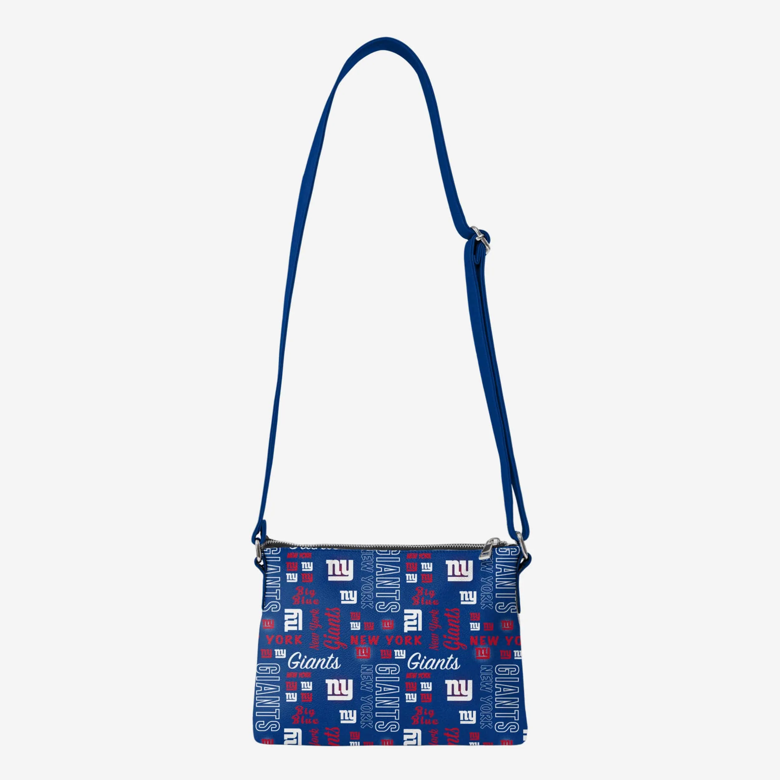 New York Giants Spirited Style Printed Collection Foldover Tote Bag