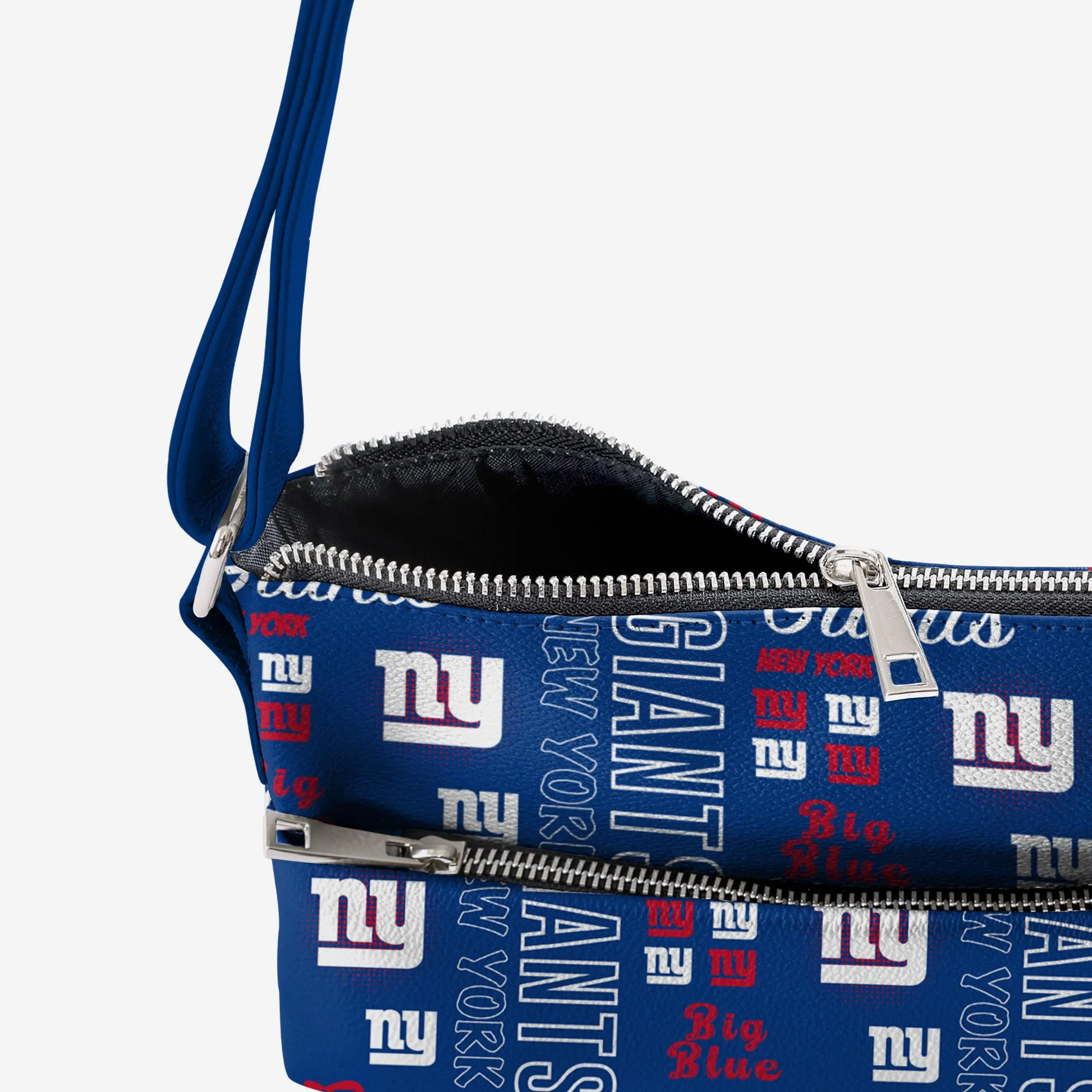 New York Giants Spirited Style Printed Collection Foldover Tote Bag