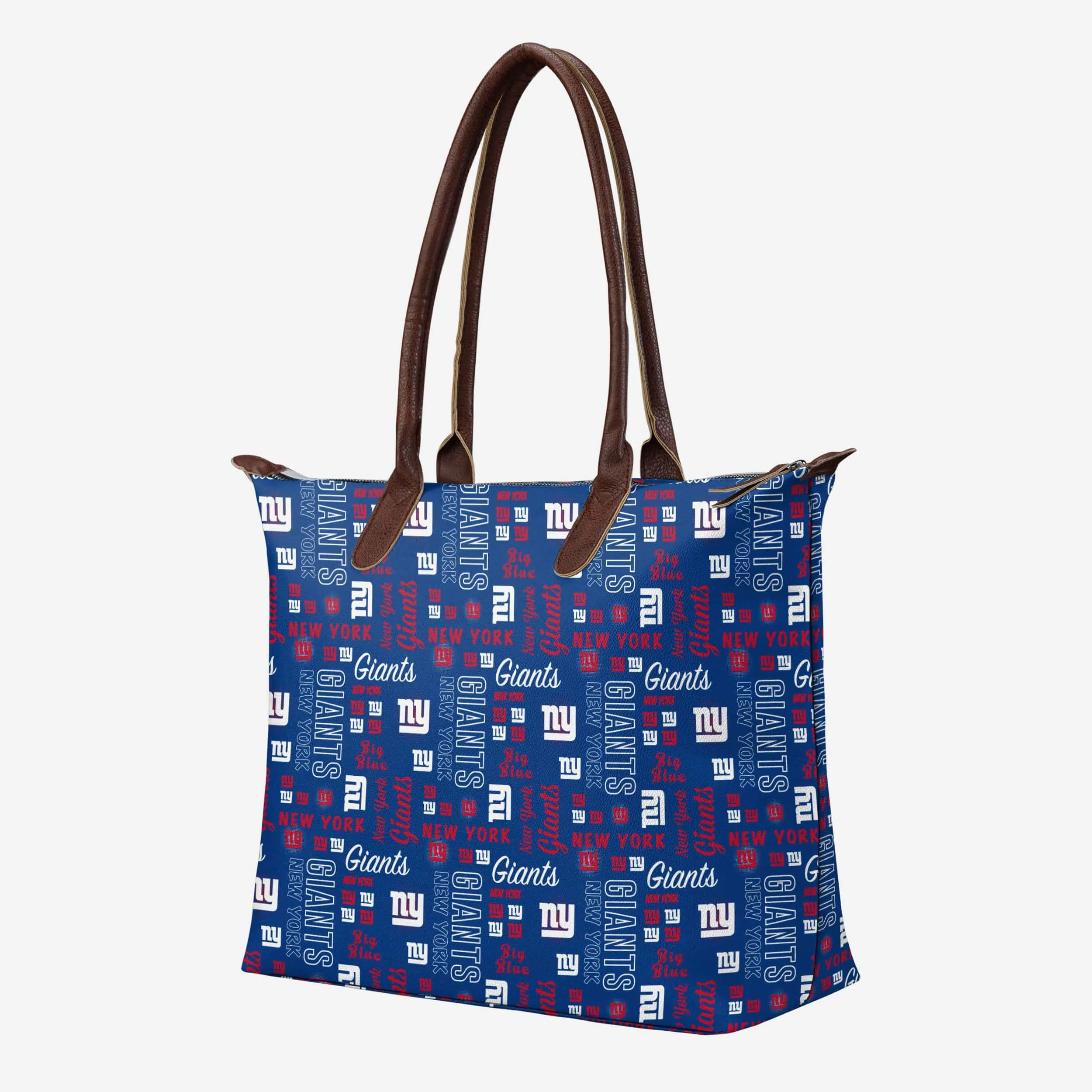 New York Giants Spirited Style Printed Collection Tote Bag