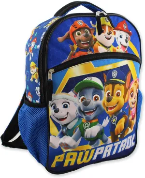 Nickelodeon Paw Patrol Pups Boy's 16 Inch School Backpack (One Size, Blue)