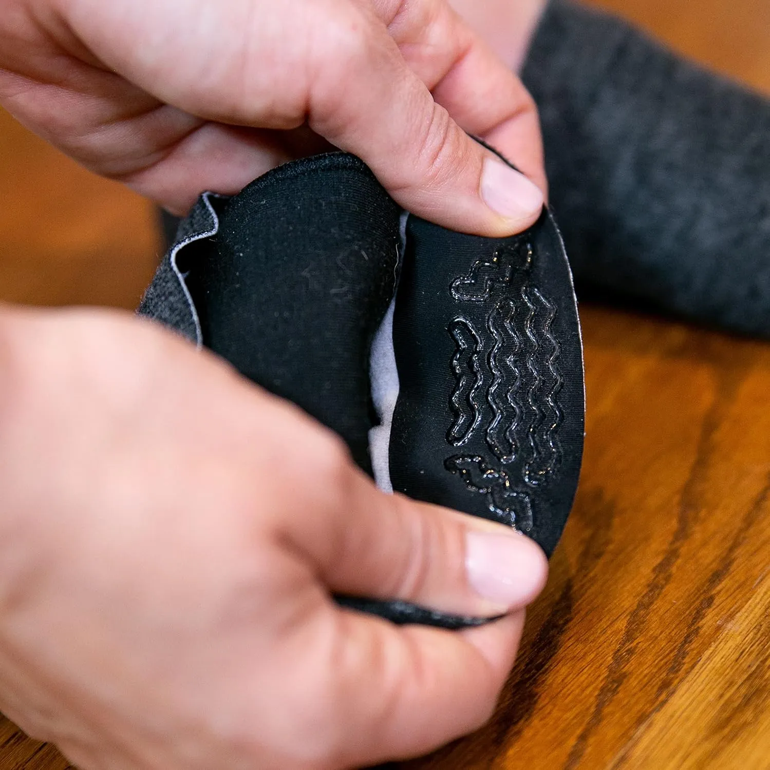 No Show Cushion Lounge Slipper Sock for Women with Anti-Skid Bottom and Heel Grippers