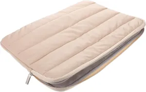 NUOBESTY Laptop Sleeve Case for Notebook Tablet Polyester Protective Bag with Multiple Compartments for Accessories for Travel and Work