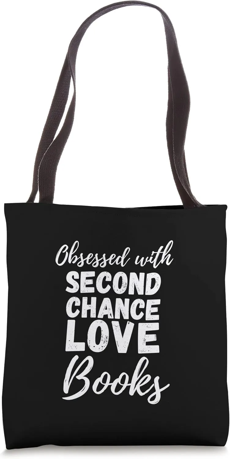 Obsessed with Second Chance Love Books Tote Bag