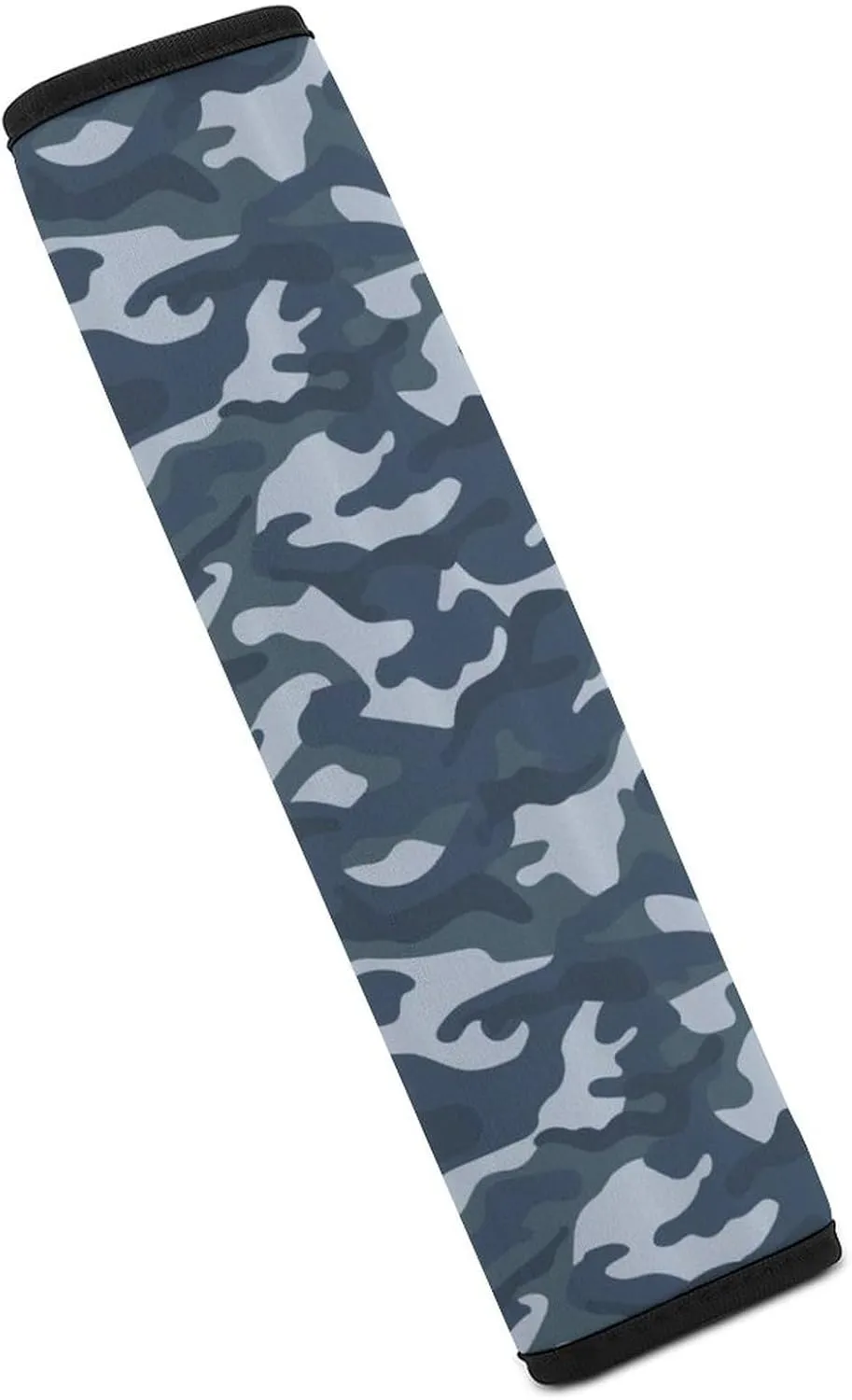 Oceanic Blue Camouflage Fashion Car Seat Belt Cover Pad for Shoulder Bag Camera Soft Comfort Accessories 1PCS