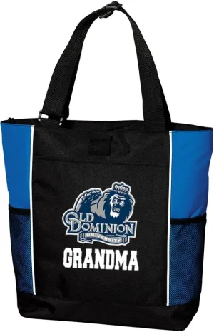 ODU Grandma Tote Bags TOP Old Dominion University Grandma Totes