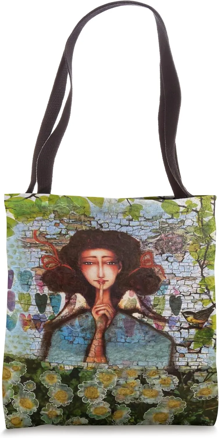 Original Art Of Angel Of Trust For Parents Tote Bag