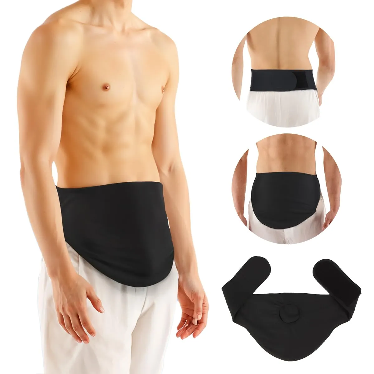 Ostomy Belt for Men & Women | Colostomy Ostomy Bag Covers for Sports | Stealth Ileostomy Belt | Ostomy Bag Cover | Ostomy Wrap Abdomen | Inner Pocket to Hold Ostomy Pouch (Medium)