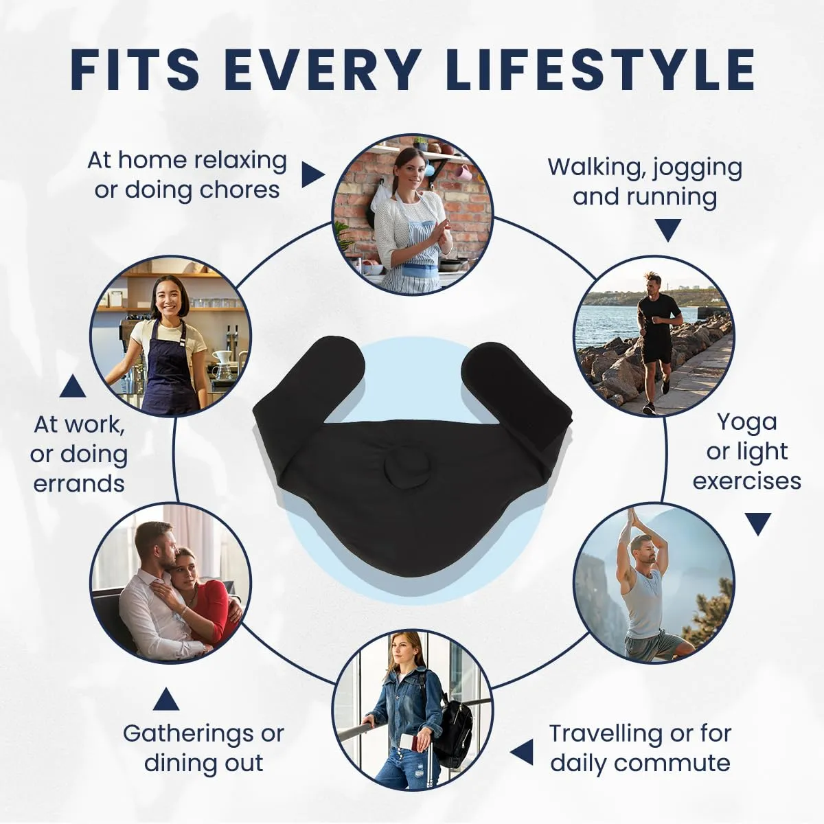 Ostomy Belt for Men & Women | Colostomy Ostomy Bag Covers for Sports | Stealth Ileostomy Belt | Ostomy Bag Cover | Ostomy Wrap Abdomen | Inner Pocket to Hold Ostomy Pouch (Medium)