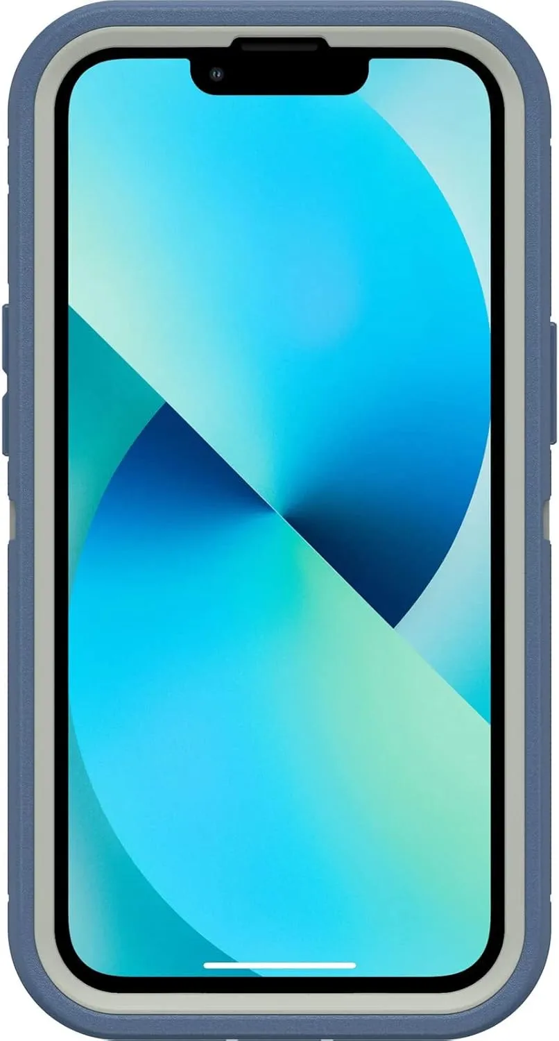 OtterBox Defender Series Screenless Edition Case for iPhone 13 (Only) - Case Only - Microbial Defense Protection - Non-Retail Packaging - Fort Blue