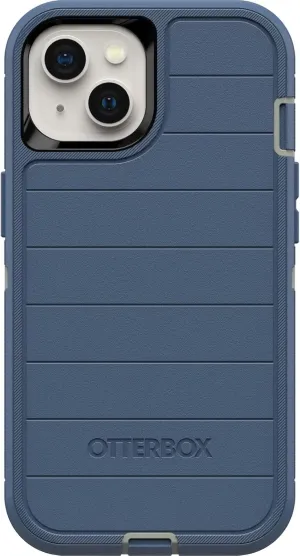 OtterBox Defender Series Screenless Edition Case for iPhone 13 (Only) - Case Only - Microbial Defense Protection - Non-Retail Packaging - Fort Blue