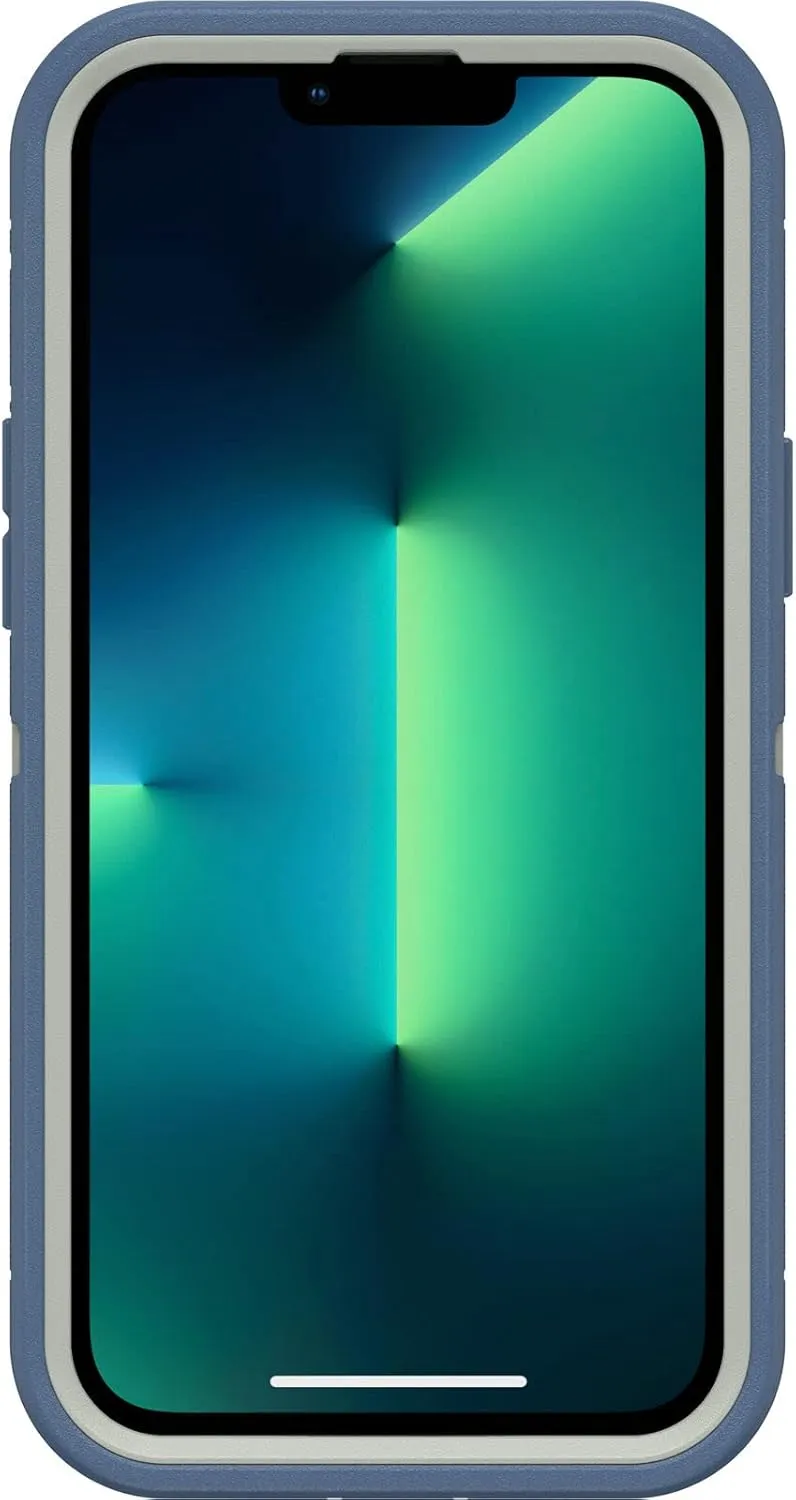 OtterBox Defender Series Screenless Edition Case for iPhone 13 Pro Max & iPhone 12 Pro Max (Only) - Case Only - Microbial Defense Protection - Non-Retail Packaging - Fort Blue
