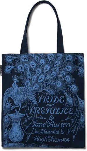 Out of Print Literary and Book-Themed Canvas Tote Carrying Bag for Book Lovers, Readers, and Bibliophiles
