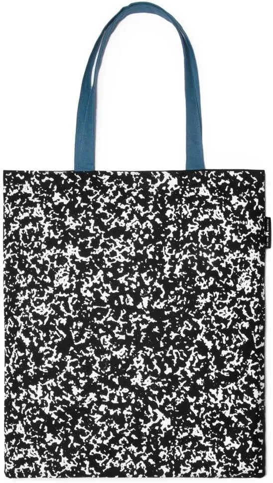 Out of Print Literary and Book-Themed Canvas Tote Carrying Bag for Book Lovers, Readers, and Bibliophiles