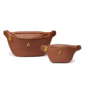 PEBBLE FANNY PACK BUNDLE - BROWN