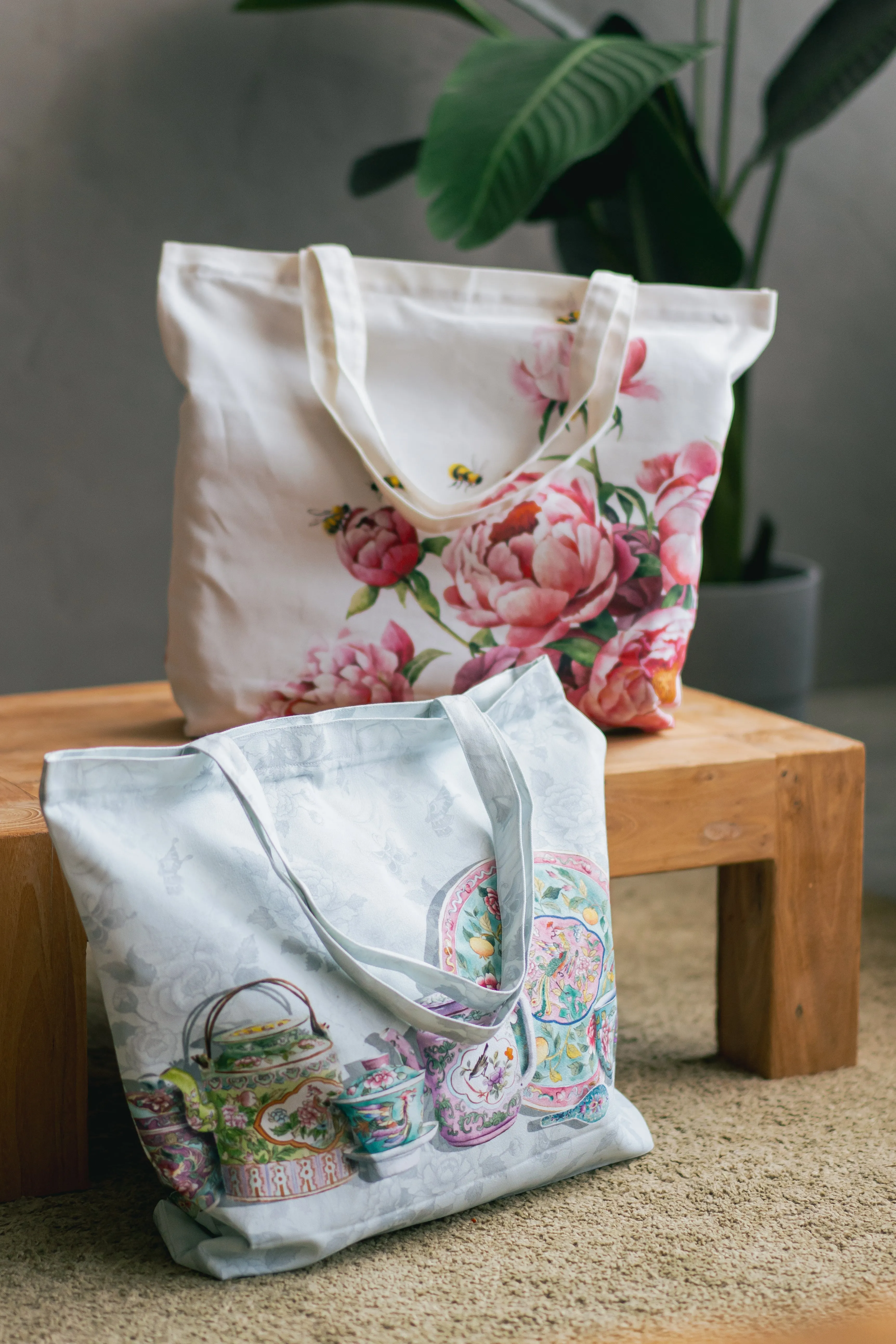 Peranakan Teapot Tote Bag