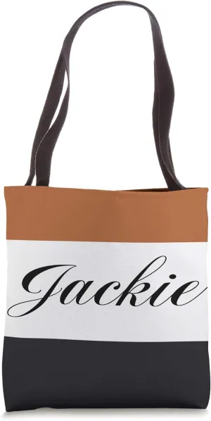 Personalized Name Jackie Employee Bridal Birthday Gifts Tote Bag