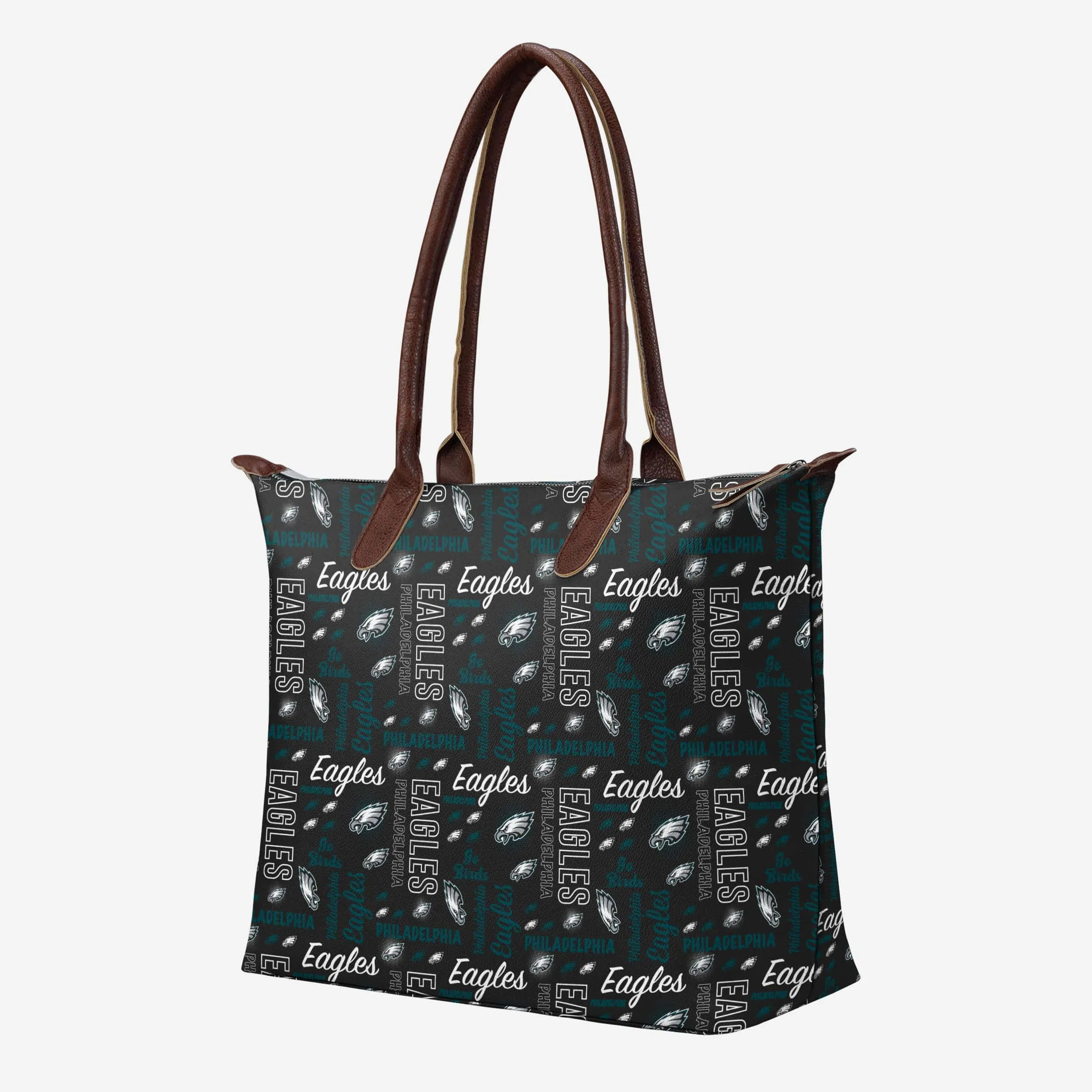 Philadelphia Eagles Spirited Style Printed Collection Tote Bag