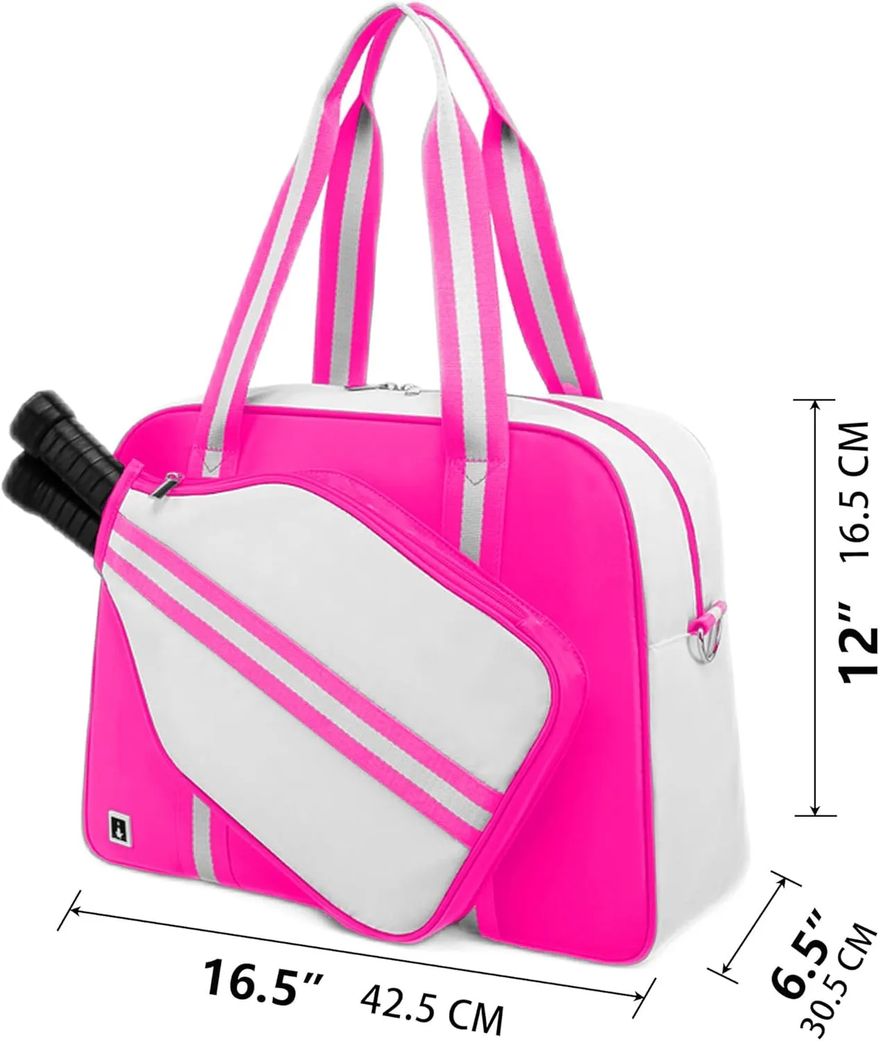 Pickleball Bag, Pickleball Bags for Women and Men，Pickleball Paddle Bag Large Capacity can Hand-Carried or Crossbody.