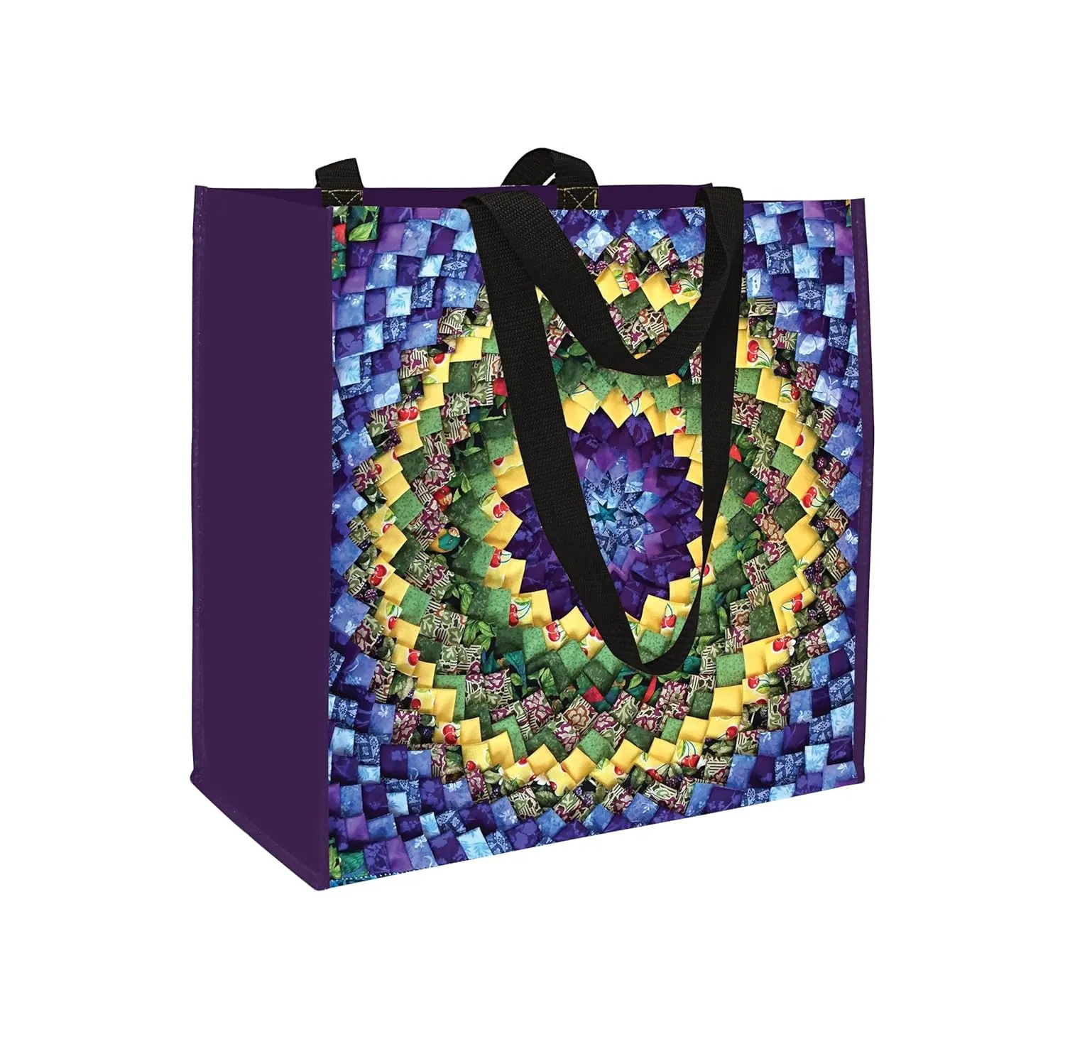 Pinecone Quilt Eco Tote: Reusable Grocery and Shopping Bag, Lightweight Folding Gift Tote Bag Paperback – February 25, 2025