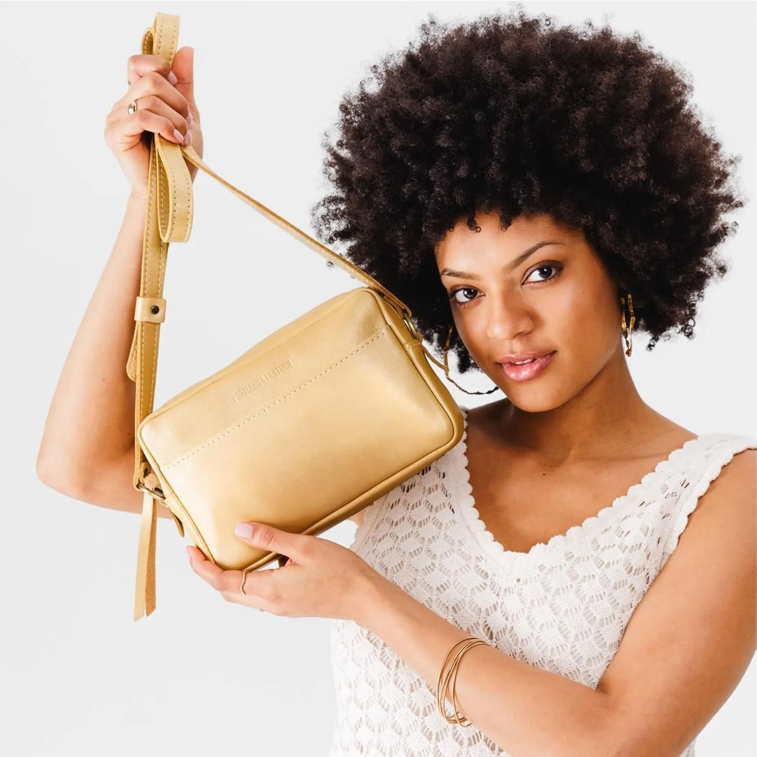 Portland Leather Goods Large Camera Bag Purse for Women – Handmade from the Finest Full-Grain Hides
