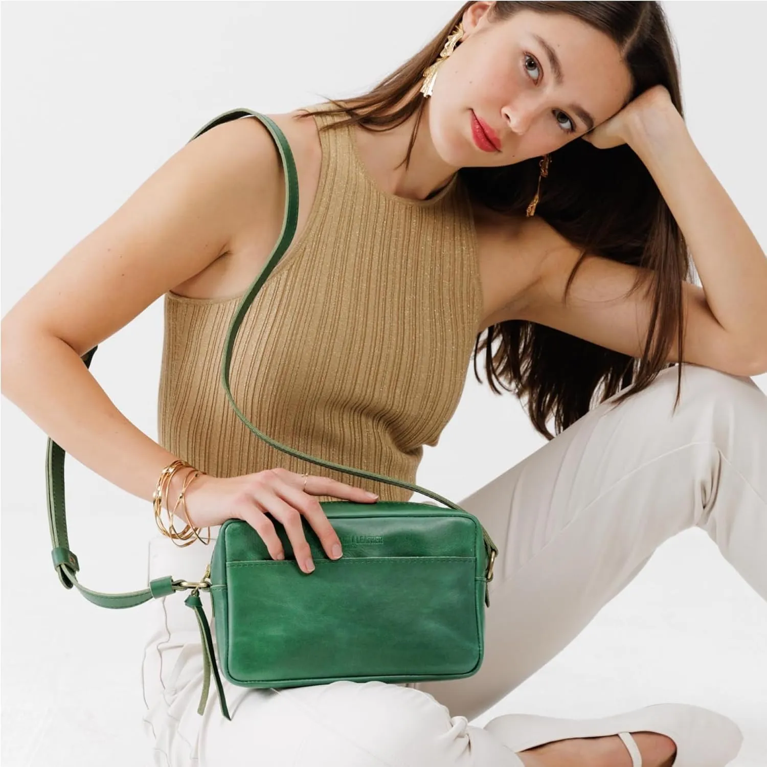 Portland Leather Goods Large Camera Bag Purse for Women – Handmade from the Finest Full-Grain Hides