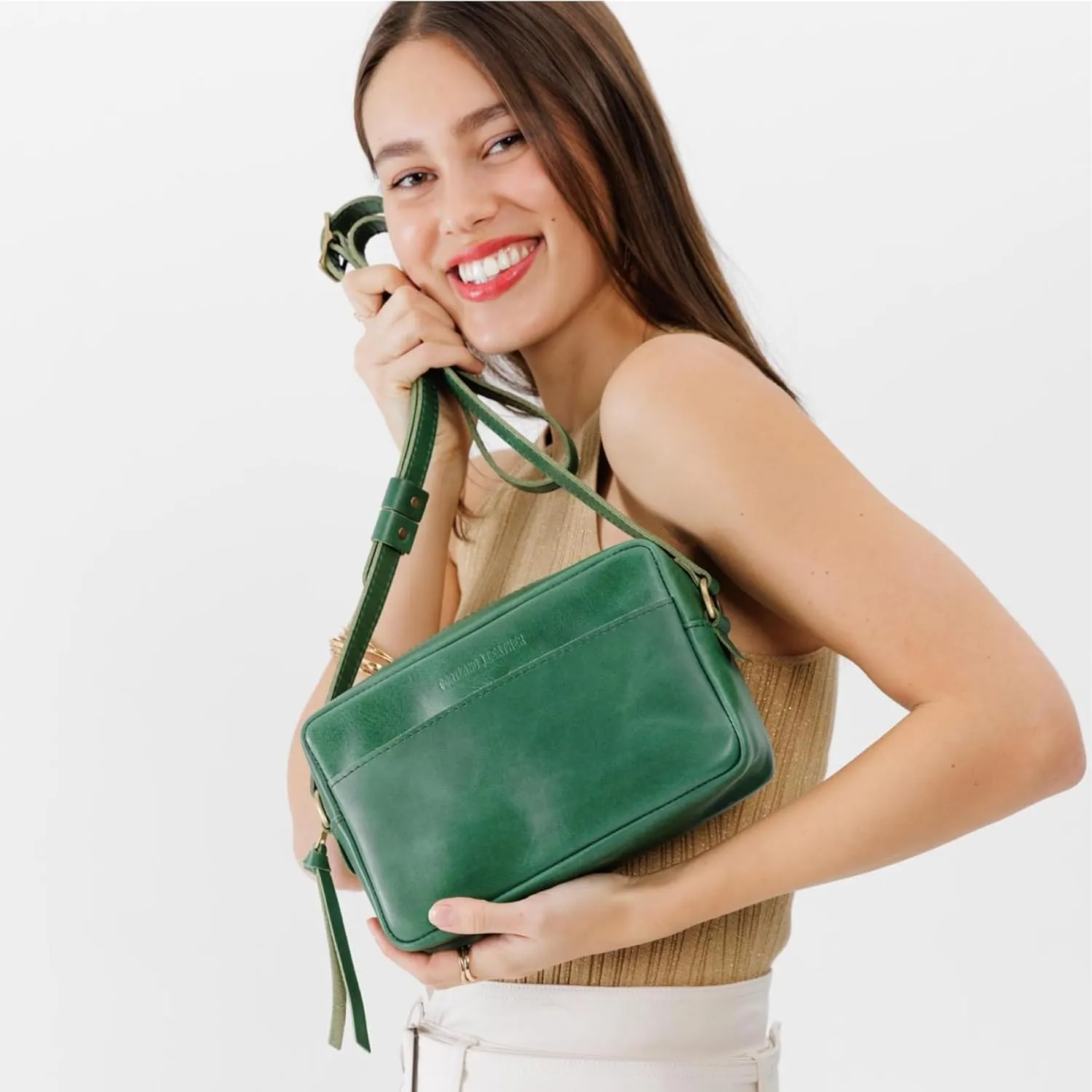 Portland Leather Goods Large Camera Bag Purse for Women – Handmade from the Finest Full-Grain Hides