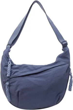 Preferable Crossbody Bag, Regularlyk Crossbody Bag, Womens Solid Color Lightweight Casual Nylon Bags Limorence Sling Bags