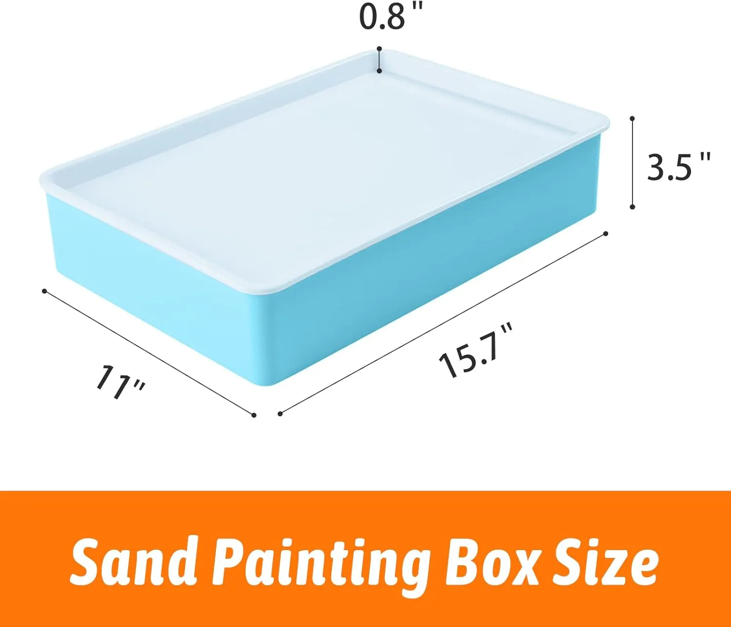 PreTrans Sand Painting Light Box – Kids Light Table for Creative Art, 3 Color Temperatures & 10 Brightness Levels, Classroom & Home Use (Pink)