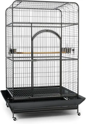Prevue Pet Products Empire Bird Cage, X-Large, Black Hammertone,46" L x 36" W x 78 1/4" H