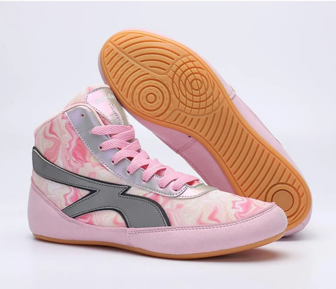 Professional Wrestling Shoes, Lightweight Boxing Shoes for Youth, Men and Women