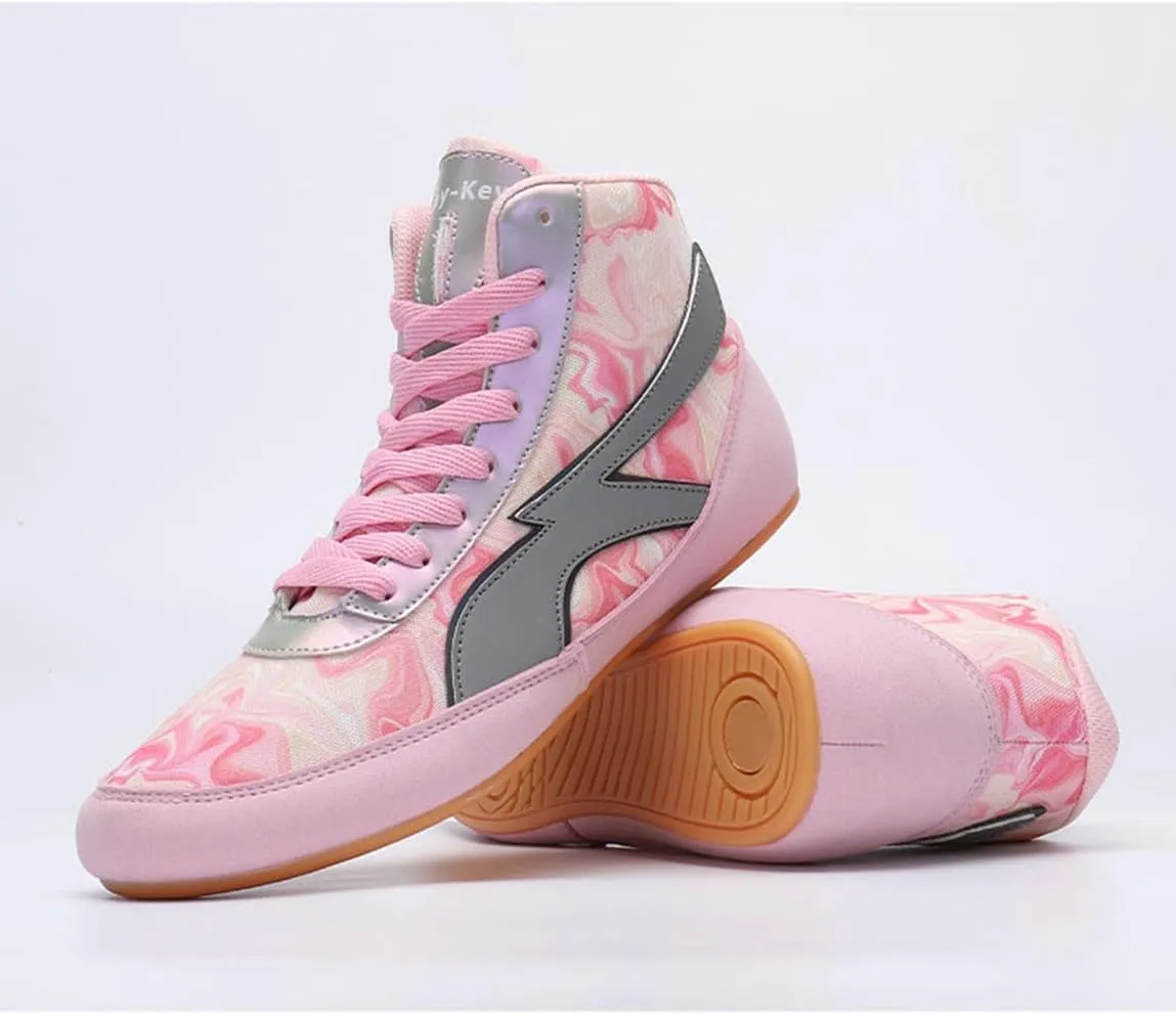 Professional Wrestling Shoes, Lightweight Boxing Shoes for Youth, Men and Women