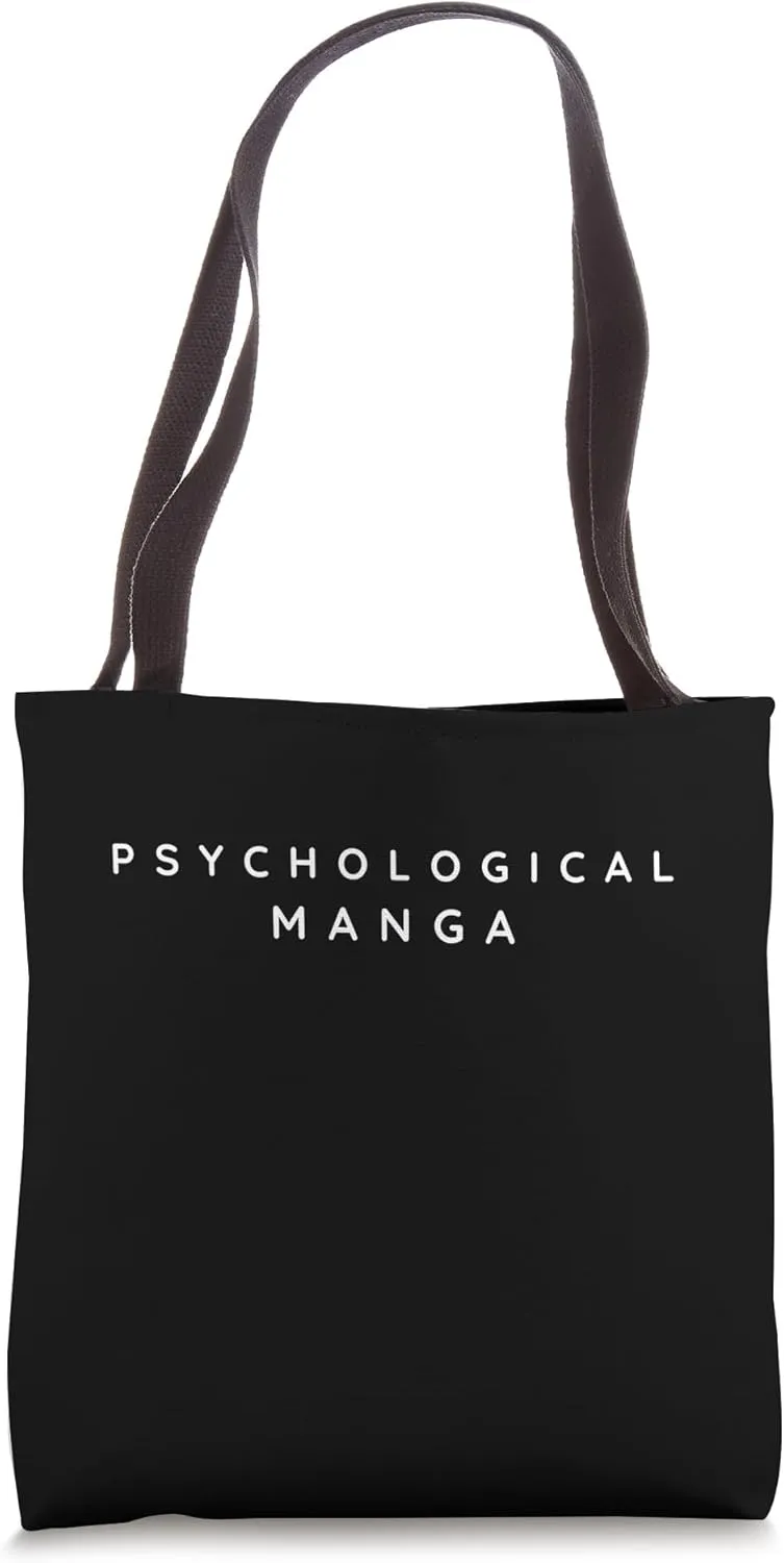 Psychological Manga Book / Manga Novel / Manga Collection Tote Bag