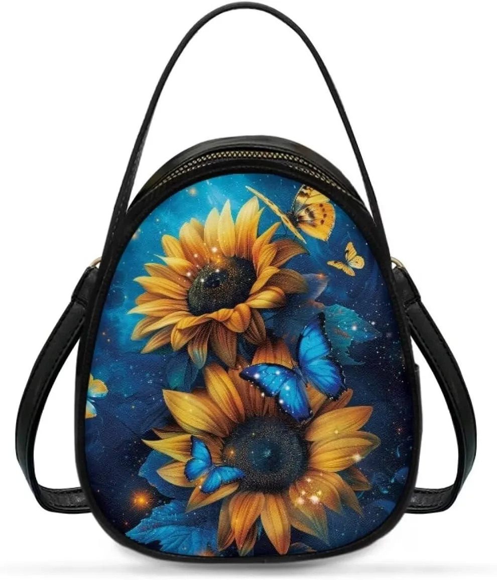 Purses for Women Crossbody Bag Double Layer Small Sling Bag for Women Crossbody Purse with Zipper Closure