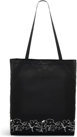 RADLEY London Bloom Responsible Reusable Foldaway Tote Bag, Black