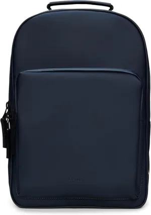RAINS Large Book Daypack, Backpack, Laptop Bag, Waterproof, 2 Year Warranty, Navy