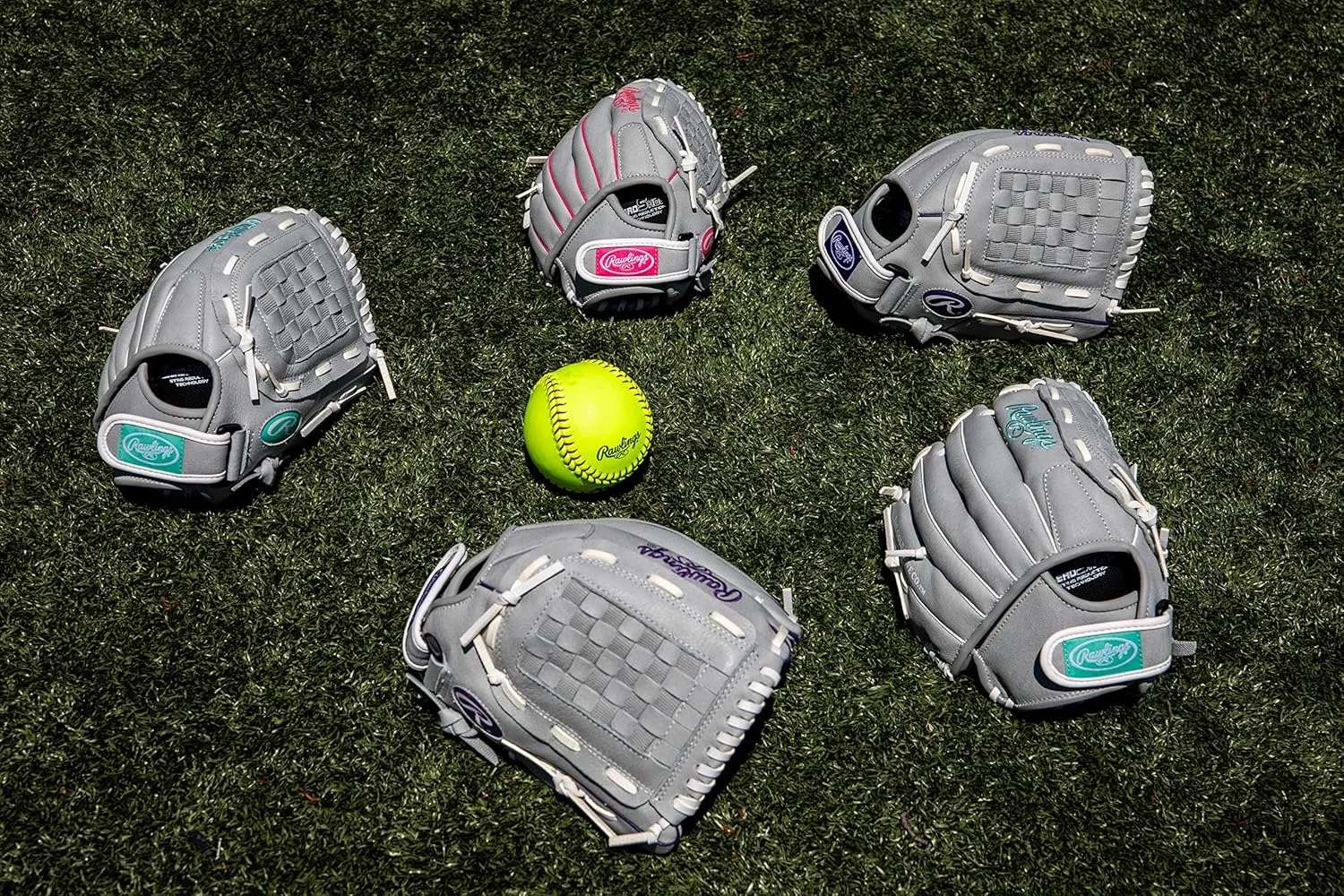 Rawlings Sure Catch Youth Softball Glove | Sizes 10" - 12.5" | Multiple Styles
