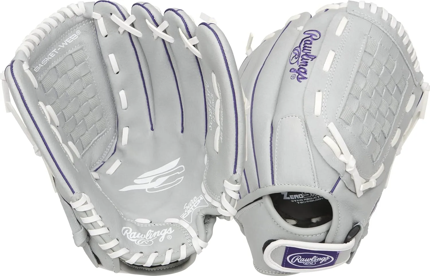 Rawlings Sure Catch Youth Softball Glove | Sizes 10" - 12.5" | Multiple Styles