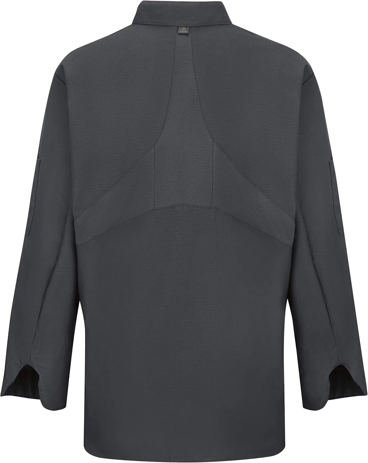 Red Kap womens Long Sleeve Ten Button Chef Coat With Mimix and Oilblok