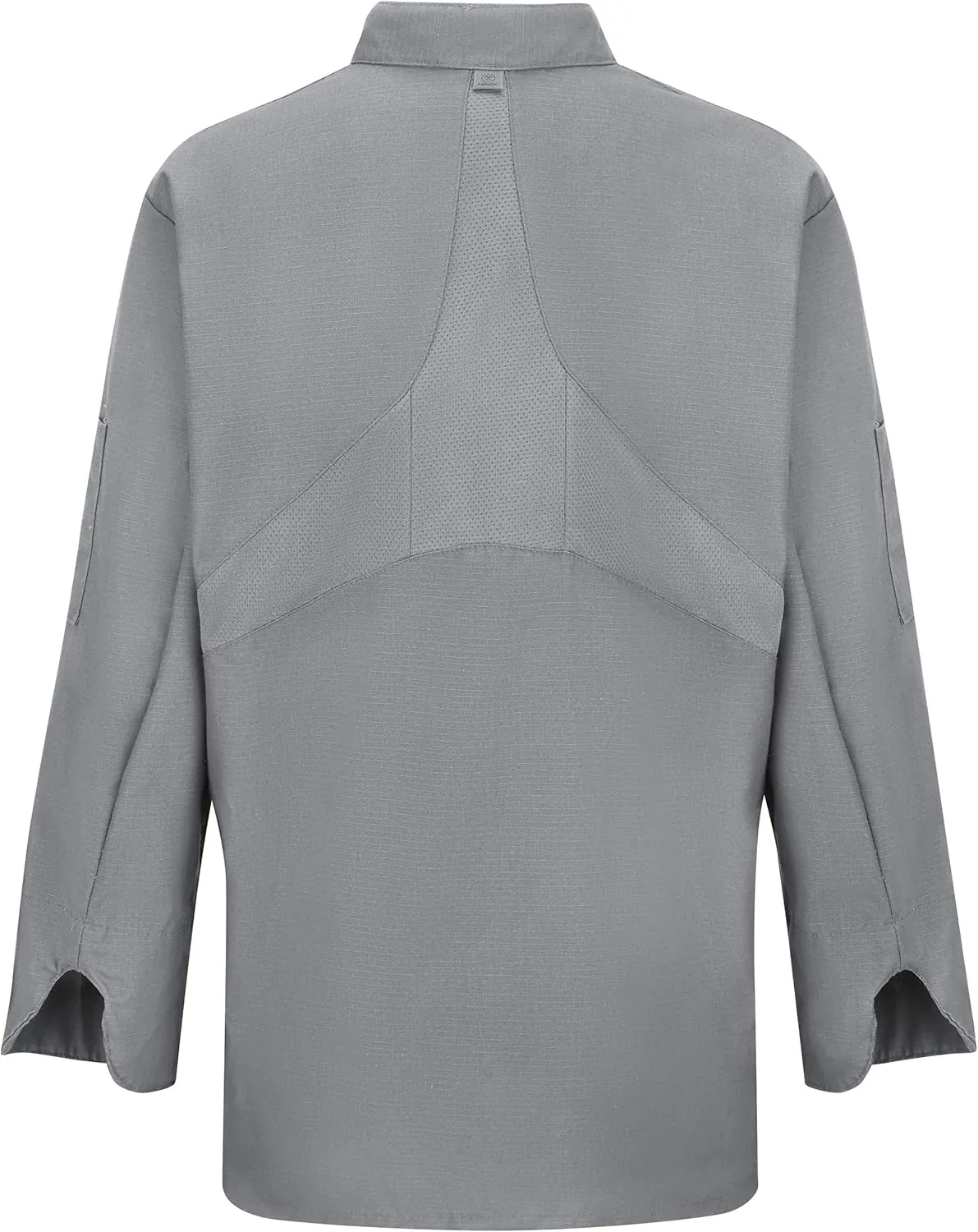 Red Kap womens Long Sleeve Ten Button Chef Coat With Mimix and Oilblok