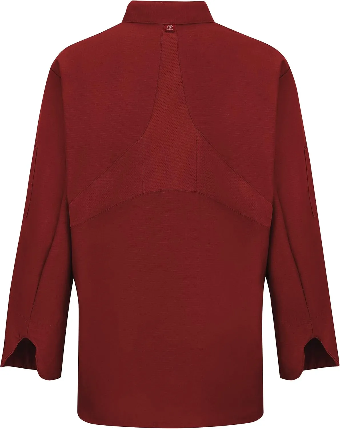 Red Kap womens Long Sleeve Ten Button Chef Coat With Mimix and Oilblok