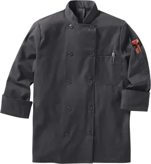 Red Kap womens Long Sleeve Ten Button Chef Coat With Mimix and Oilblok