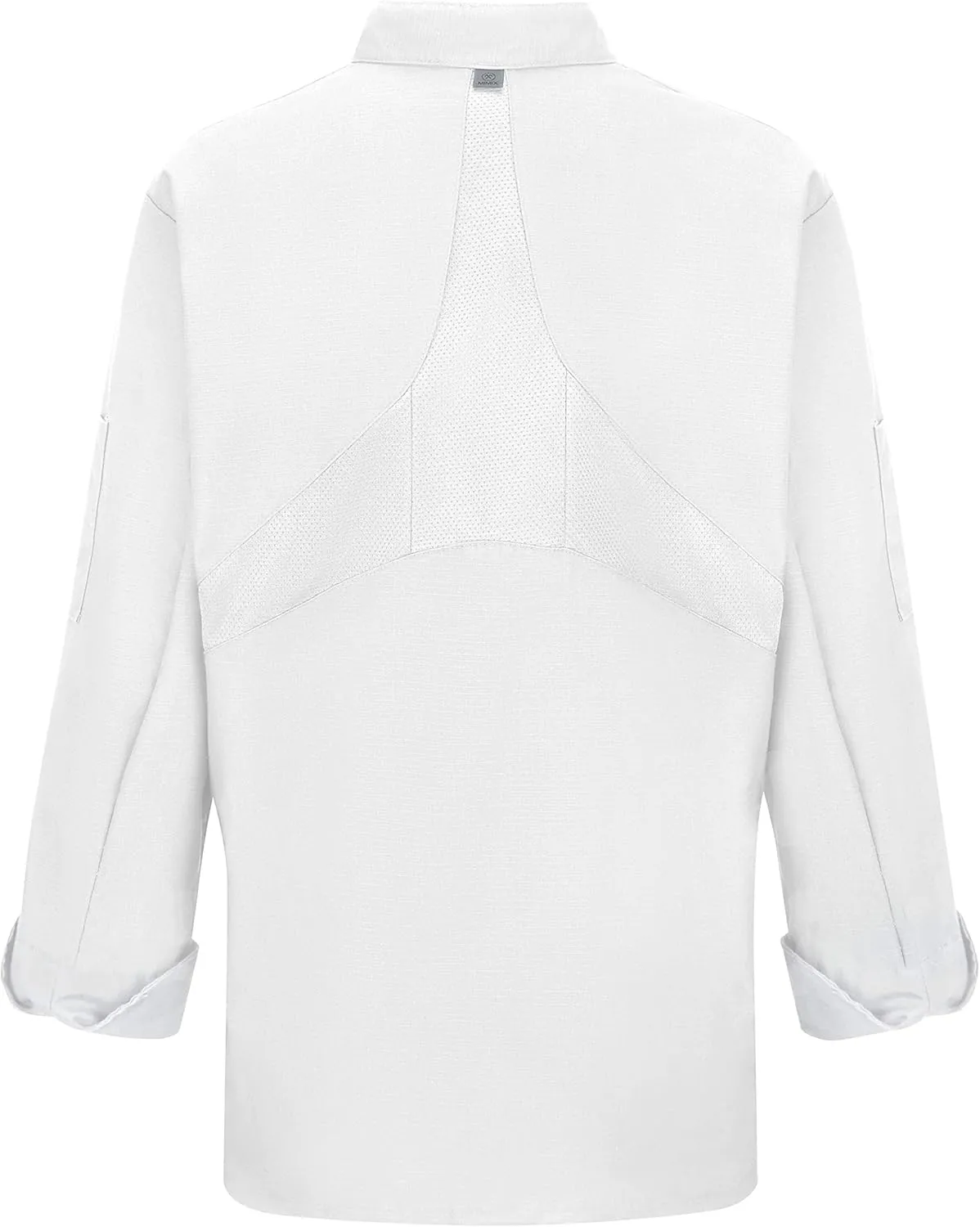 Red Kap womens Long Sleeve Ten Button Chef Coat With Mimix and Oilblok