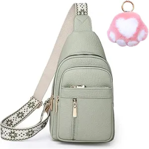 Relevantk Crossbody Bag, Wbougisay Crossbody Bag, Anti-Theft Solid Color Crossbody Bag, Large Crossbody Bags for Women