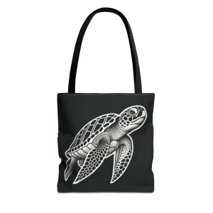 Ride The Tide Sea Turtle Tote Bag