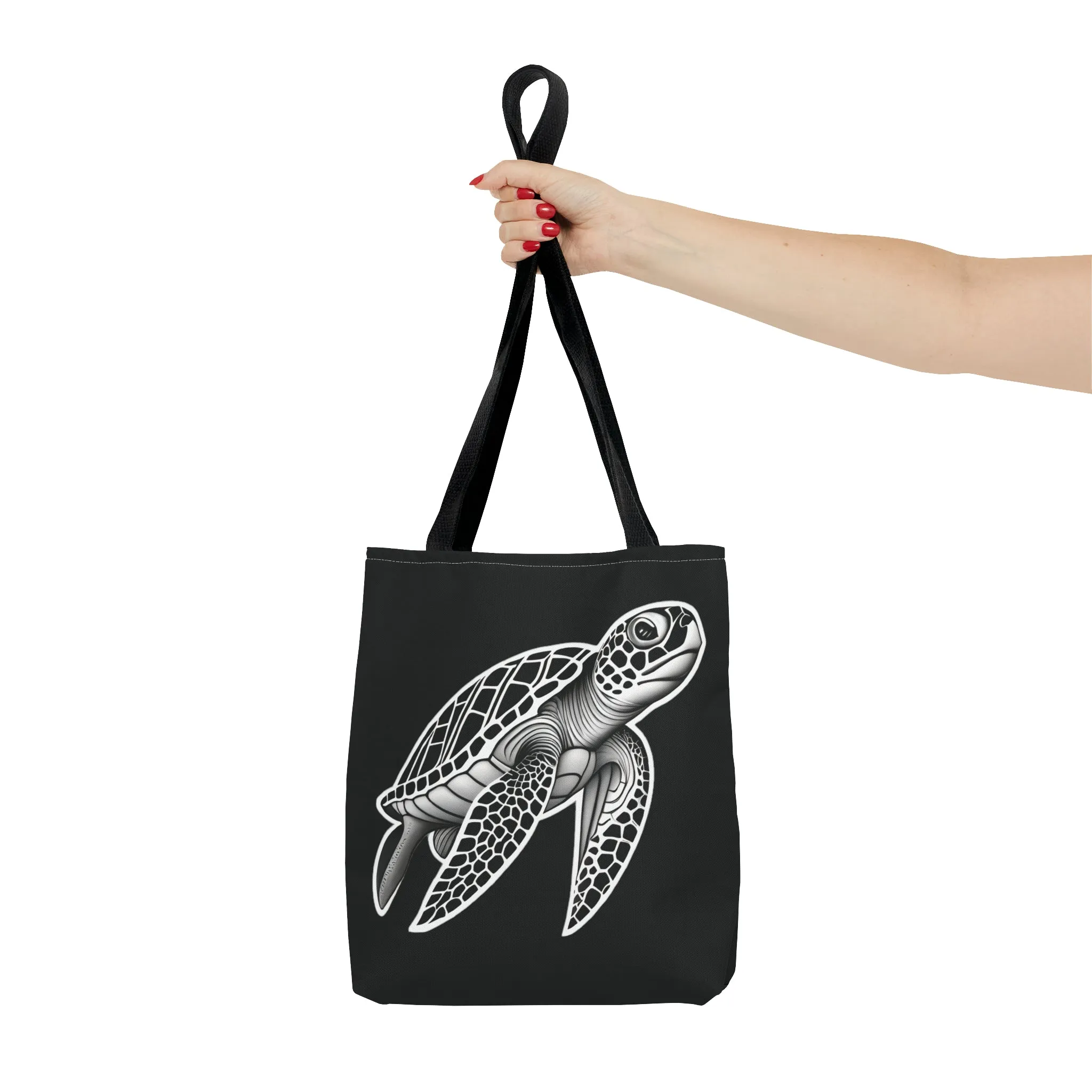 Ride The Tide Sea Turtle Tote Bag
