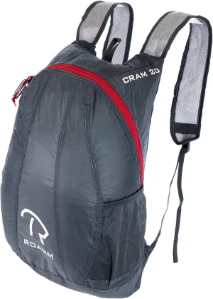 Roamm Cram 20 Ultralight Packable Backpack   Lightweight 3.5oz Bag Perfect for Camping, Hiking, Backpacking, and Outdoors for Men or Women