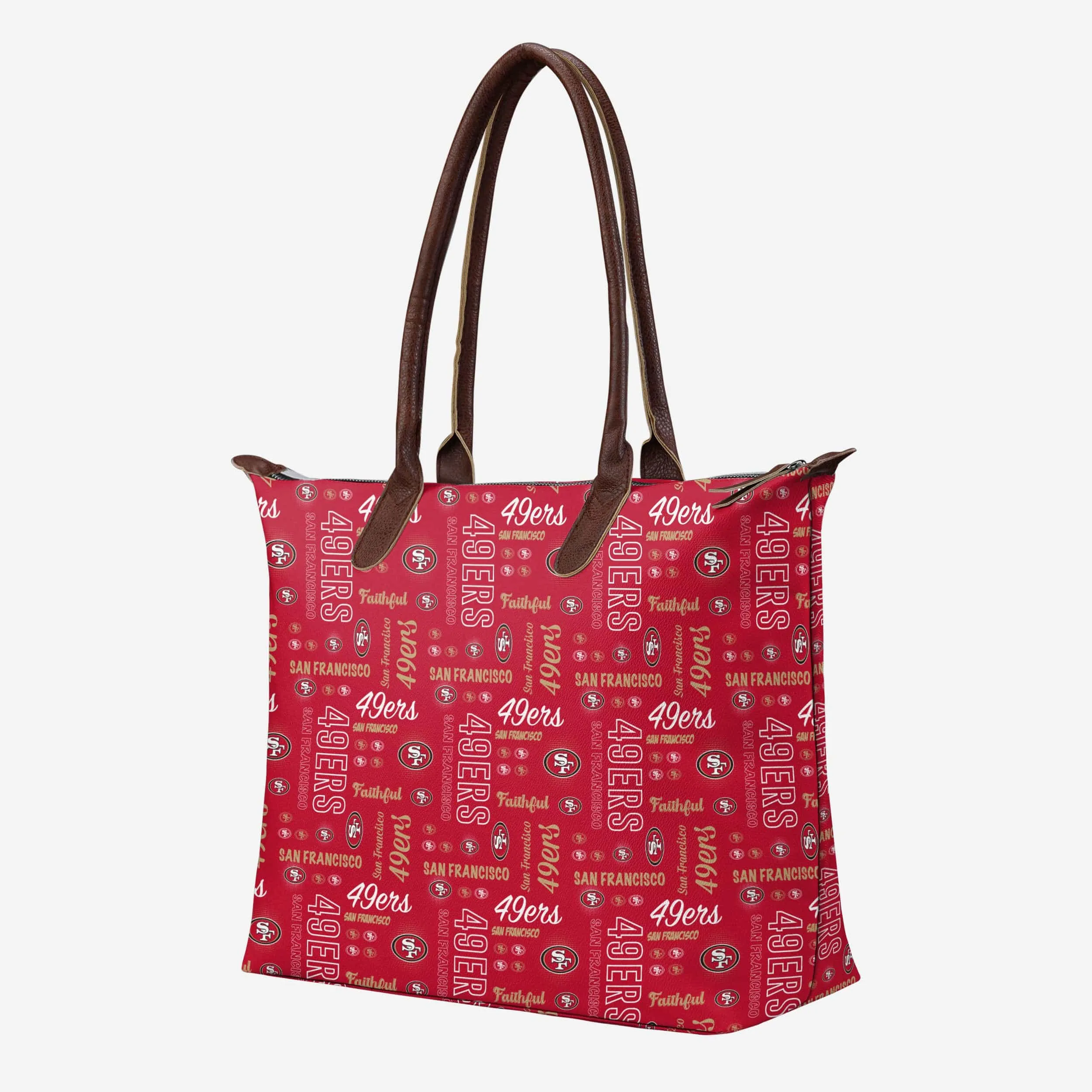 San Francisco 49ers Spirited Style Printed Collection Tote Bag